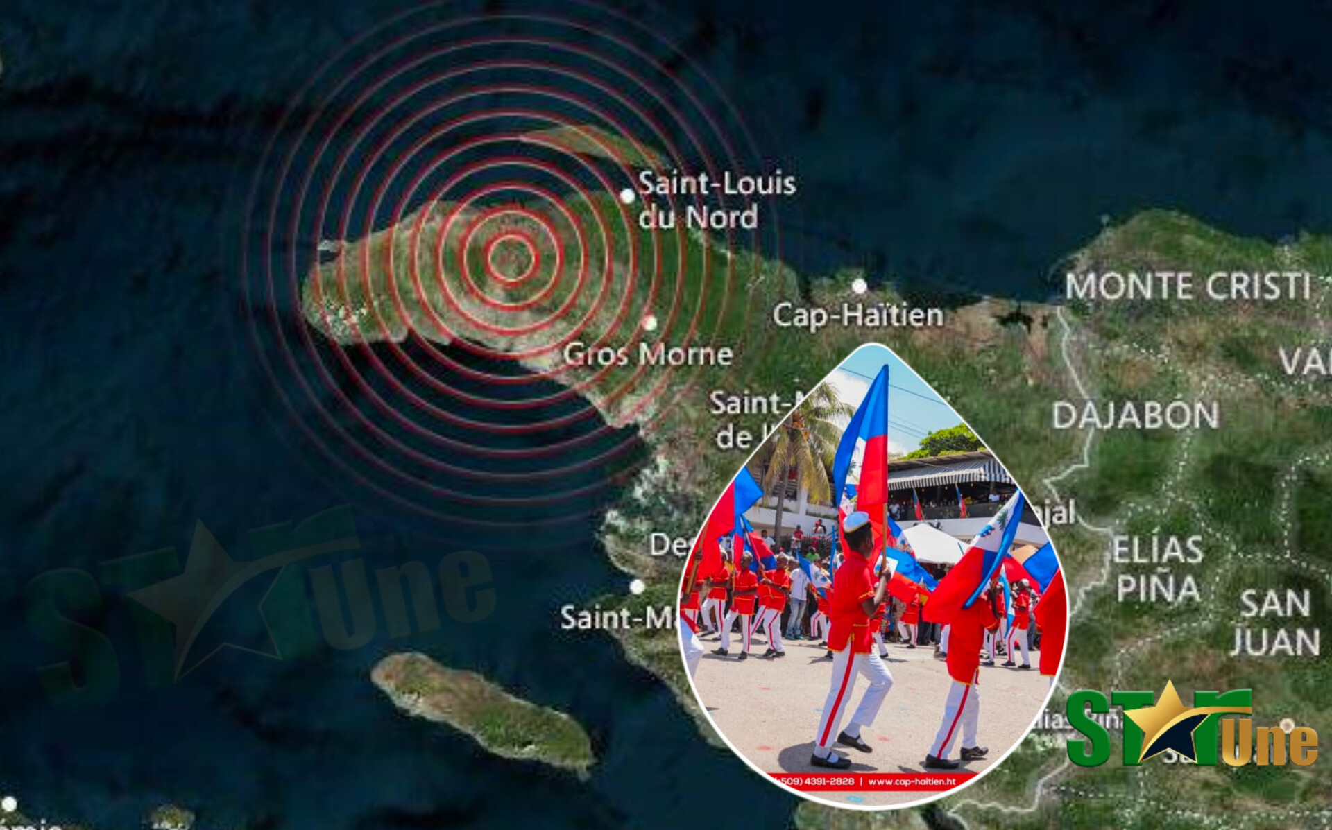 Risque sismique à Cap-Haïtien avant la fête du drapeau