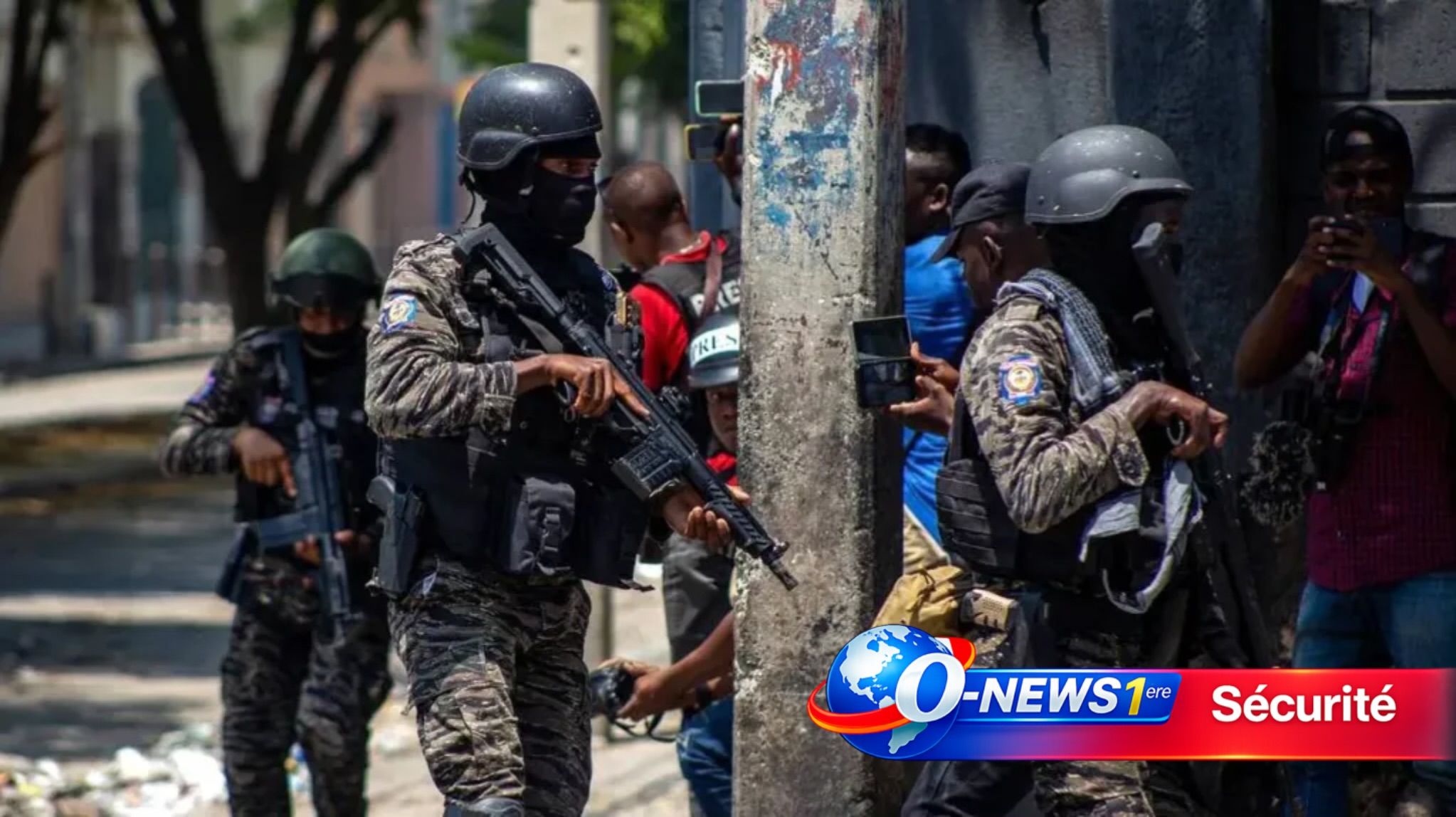 Port-au-Prince : offensive policière au centre-ville, plusieurs bandits neutralisés