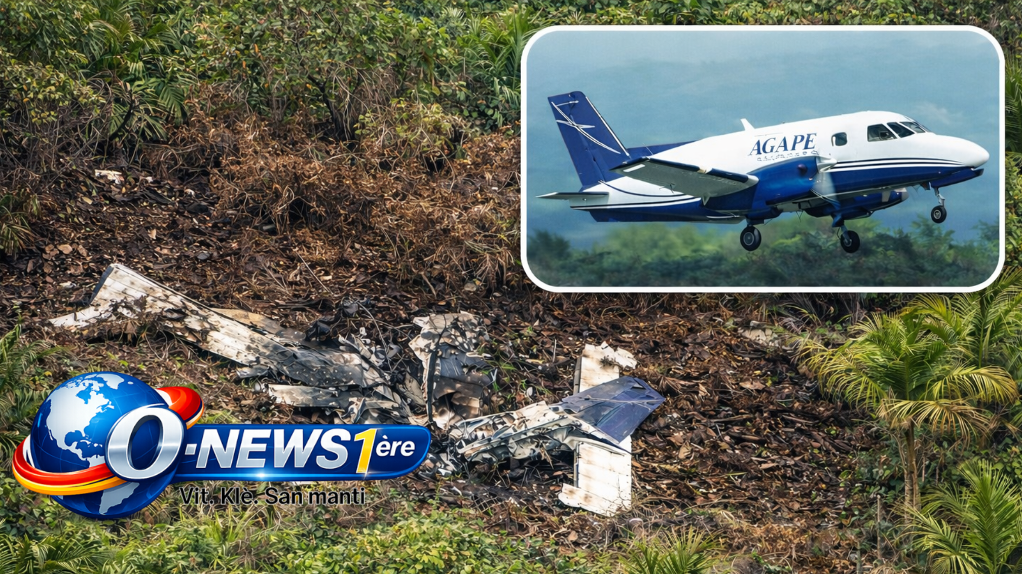 Crash aérien en Haïti : le N316AF retrouvé détruit dans une zone agricole [VIDÉO]