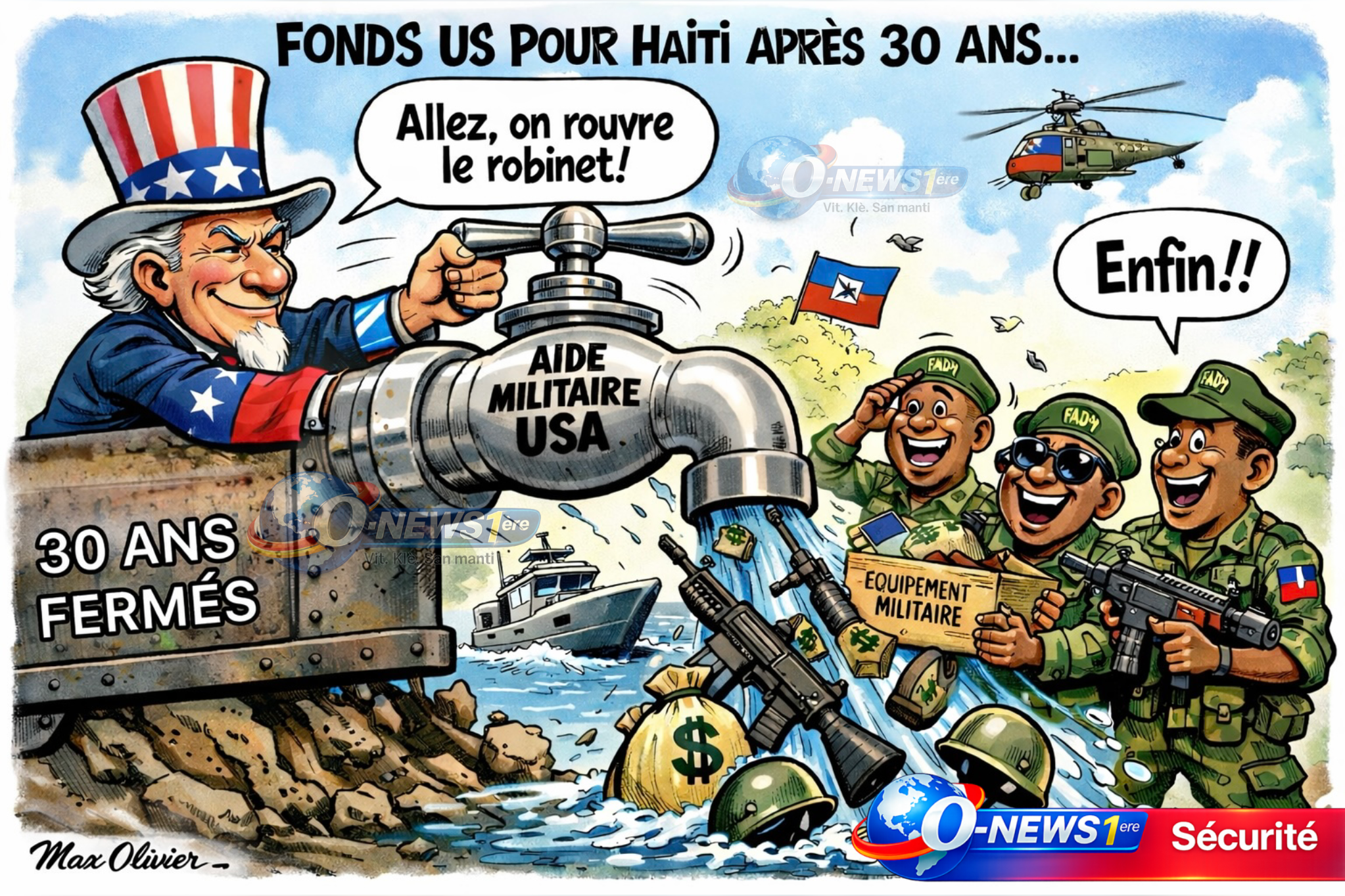 Washington rouvre le robinet militaire : des fonds américains débloqués pour les FAD’H après 30 ans