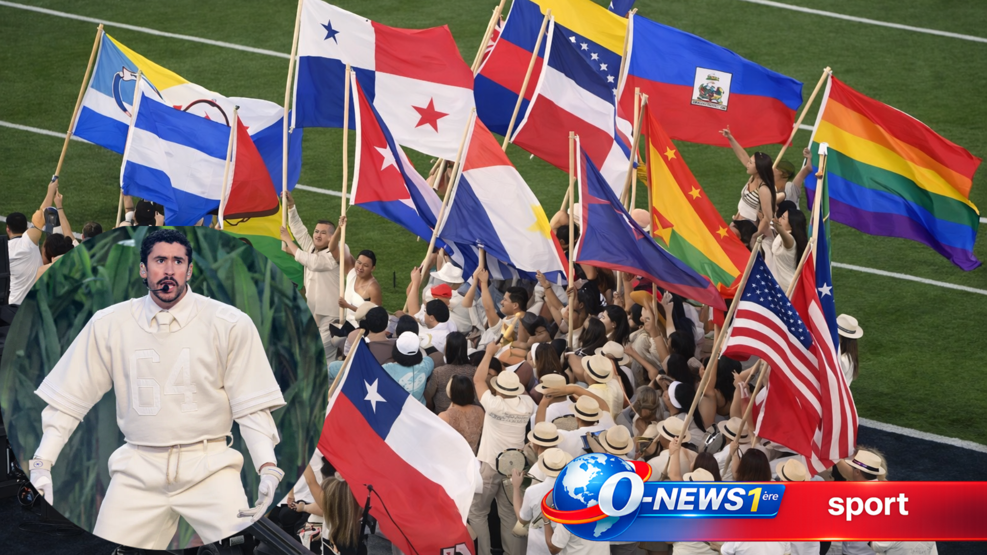 Quand Bad Bunny fait vibrer le Super Bowl, citant Haïti… et fait passer un message au monde