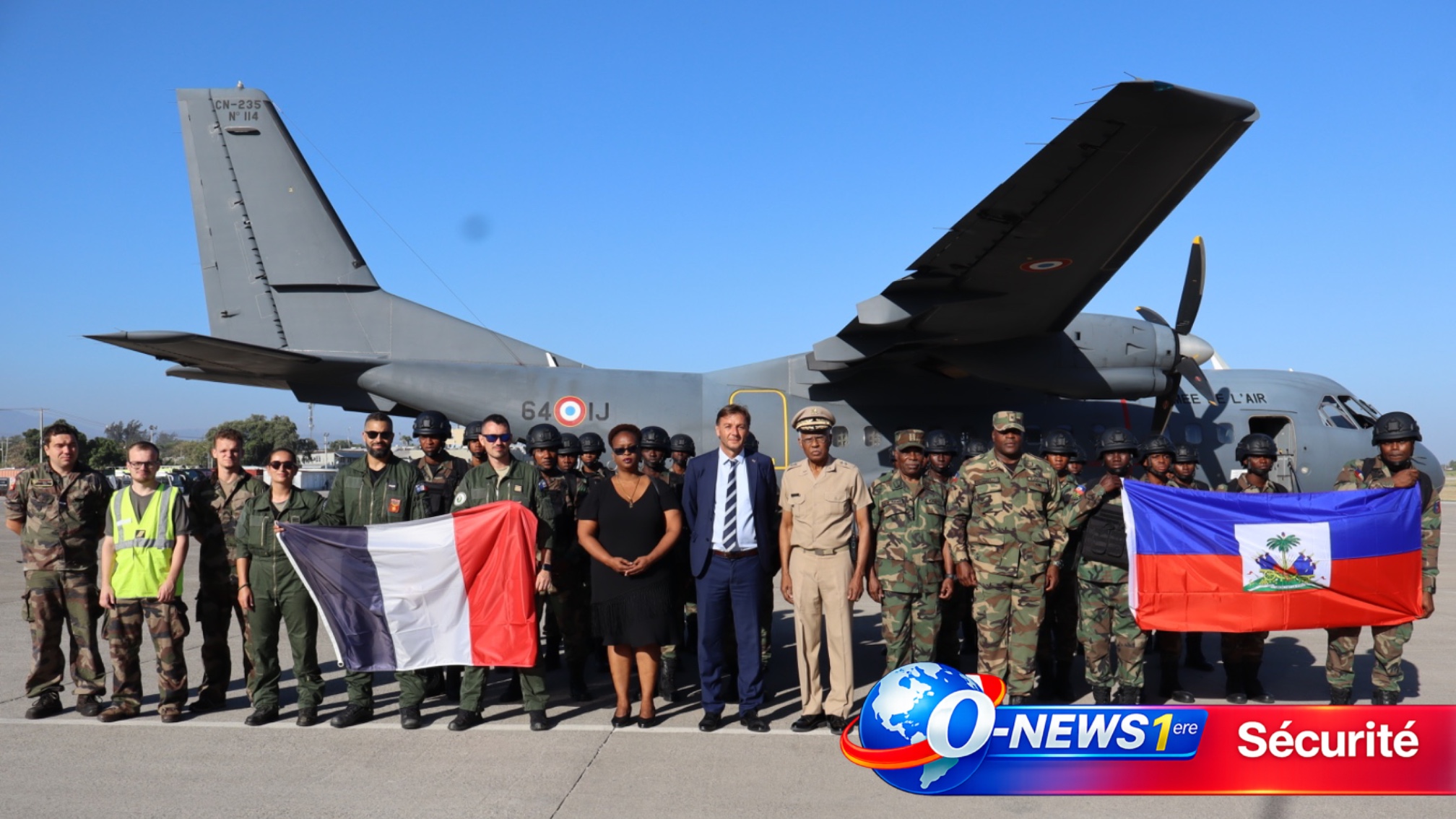 Coopération militaire Haïti / France : 25 soldats des FAd’H se sont envolés samedi pour la Martinique