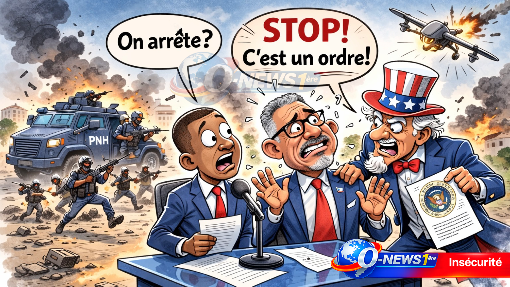 Révélations choc : les États-Unis auraient ordonné l’arrêt des opérations anti-gangs à Port-au-Prince