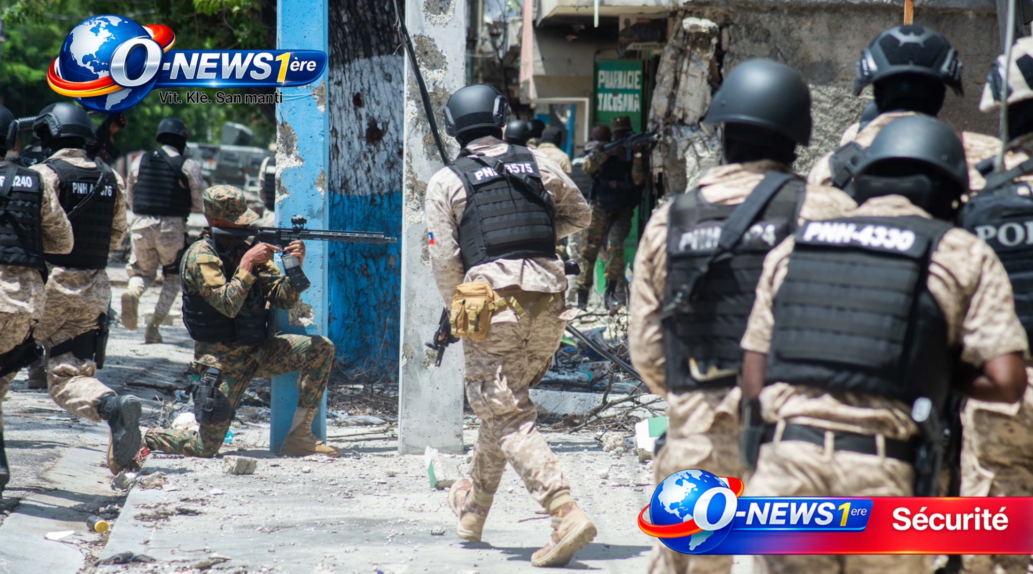 Port-au-Prince sous le feu : violents affrontements entre la PNH et des gangs lourdement armés