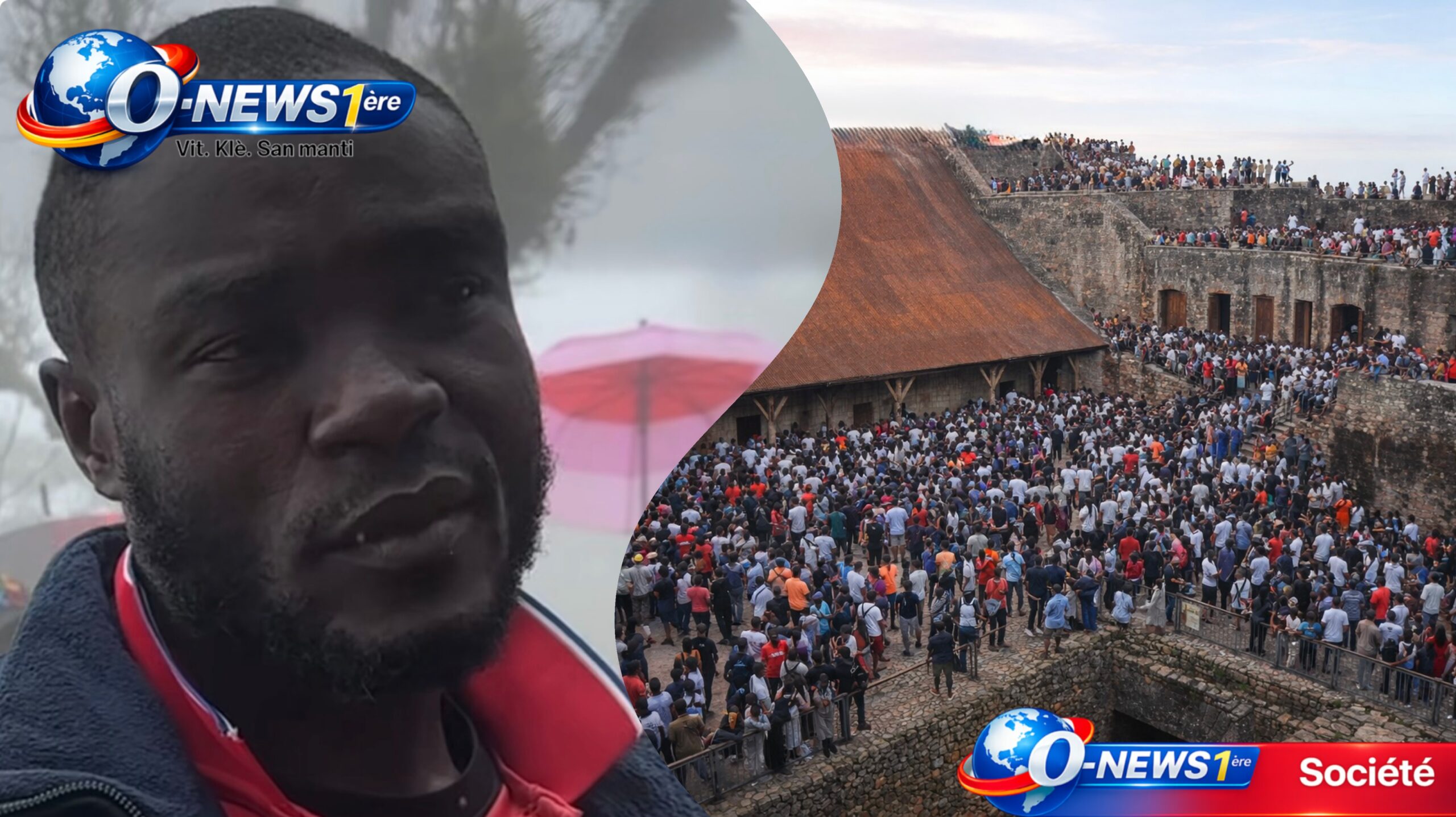 Citadelle Henri : un seul gardien armé d’un bâton face à une foule incontrôlable, les preuves d’un chaos annoncé [TÉMOIGNAGE]