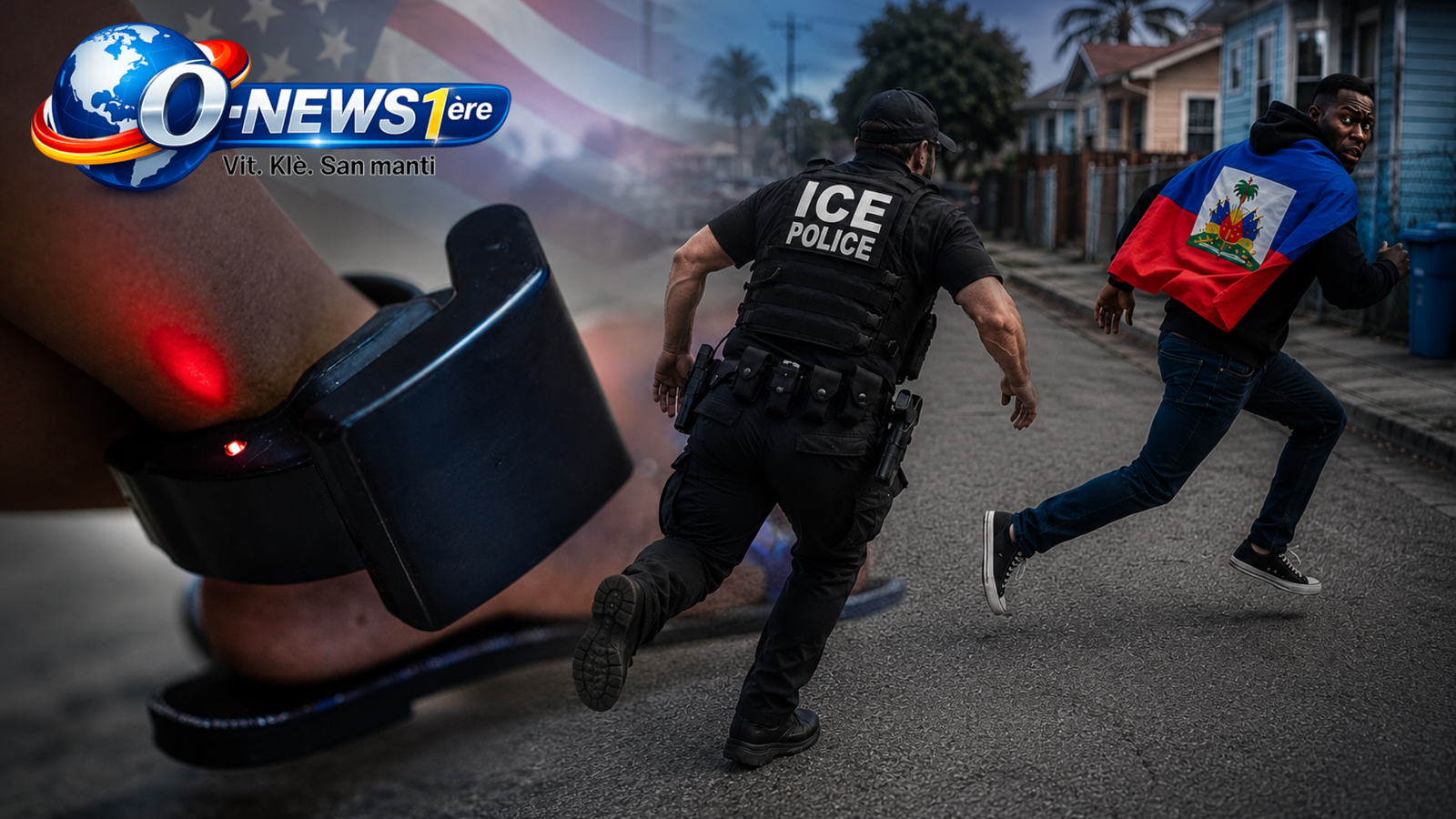 USA — Fin du TPS : des Haïtiens sous bracelet électronique, près de 54 000 migrants désormais surveillés par l’ICE