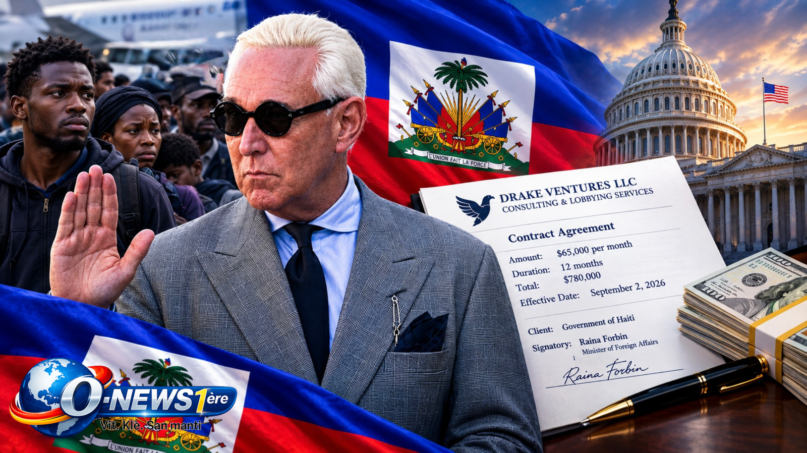 ICE traque et expulse des Haïtiens, Fils-Aimé signe en catimini un contrat de 780 000 dollars pour du lobbying à Washington
