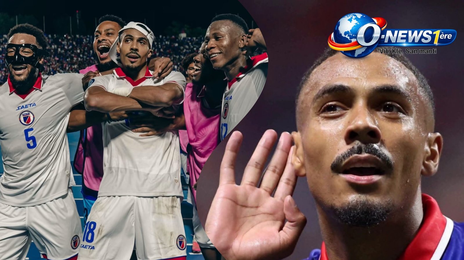 « Hispaniola, c’est Haïti » : Isidor, le double buteur haïtien, rappelle l’histoire à Saint-Domingue